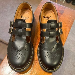 Dr Martens 8065 smooth leather Mary Jane shoes